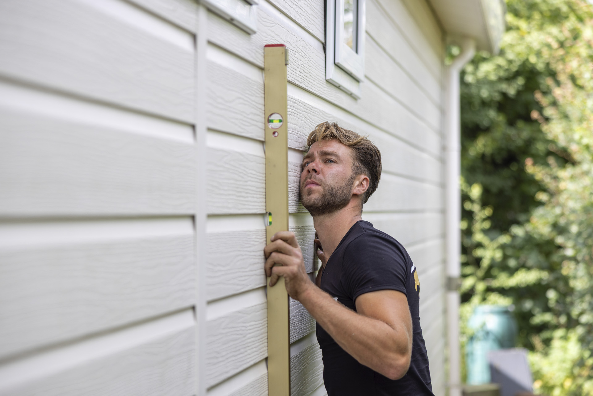 Stacaravan waterpas stellen door Smit Recreatie 75